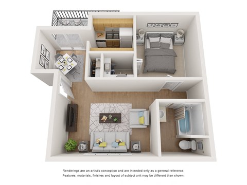 A2 Floor Plan  at Wymberly Crossing, Grand Prairie, 75052